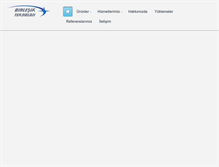 Tablet Screenshot of birlesikteknoloji.com